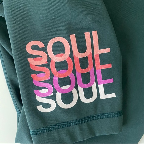 Lululemon Soulcycle Wunder Under Leggings Green - Picture 5 of 8